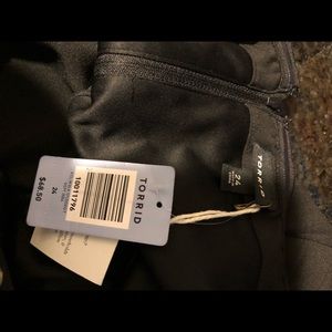 Strapless Torrid dress never worn sz 24